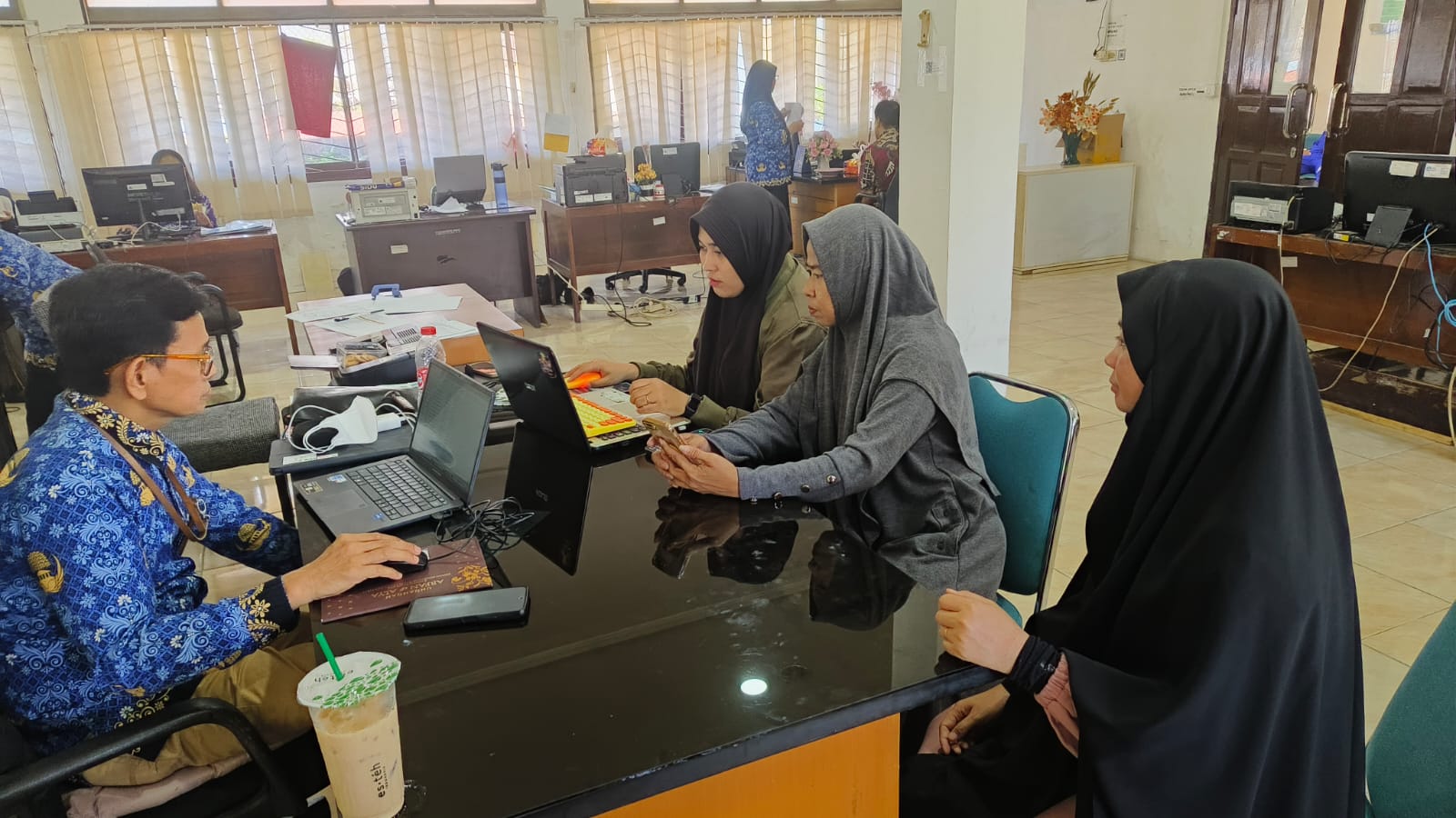 Tim RPL S1 Akuntansi STIE Nusantara Makassar Lakukan Koordinasi dengan LLDIKTI Wilayah IX