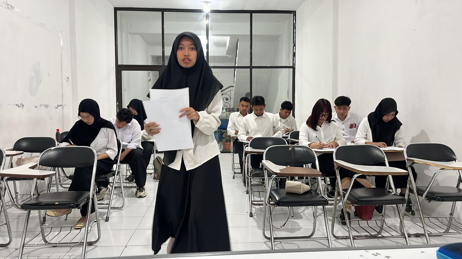 STIE Nusantara Makassar Laksanakan Tes Potensi Akademik Gelombang I Penerimaan Mahasiswa Baru 2026